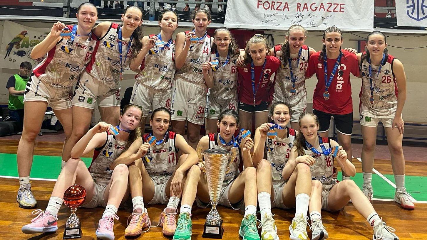 UNDER 15: SIAMO VICECAMPIONESSE D’ITALIA